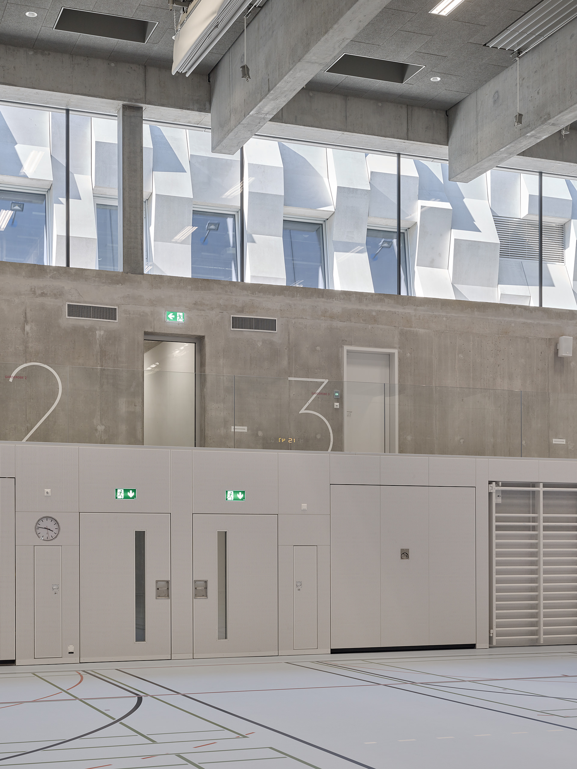 Dreifachturnhalle Kantonsschule Wettingen